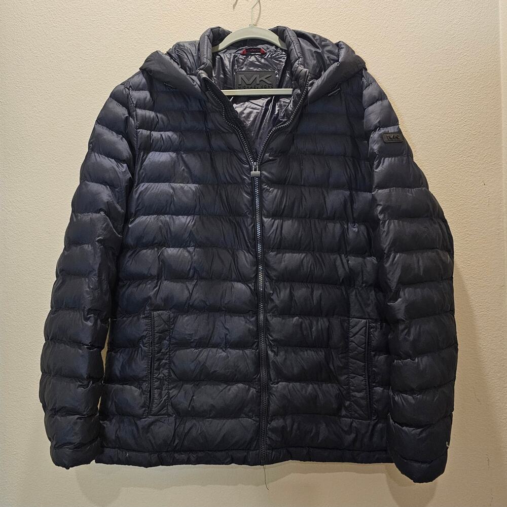 Michael Kors Men's Hooded Puffer Jacket Size Large